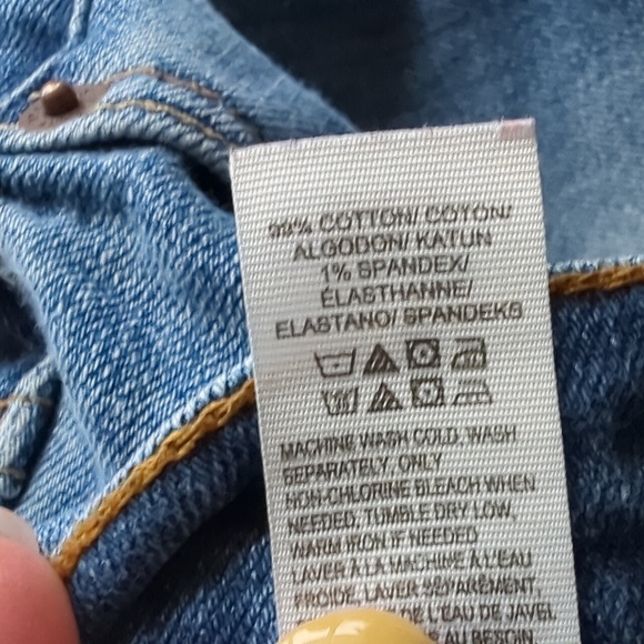 Lucky Brand Orta Premium Lower Rise Sienna Cigarette Skinny Blue Jeans Size 00 - Picture 5 of 6